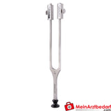 LUXAMED Stimmgabel nach Rydel Seiffer mit Dämpfer und Fuß c64/c128.