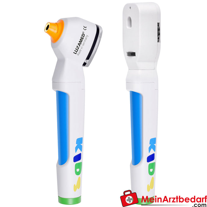 LUXAMED LuxaScope Auris Set LED 2.5 V, KIDS (Otoscope + Ophtalmoscope + 2 poignées)