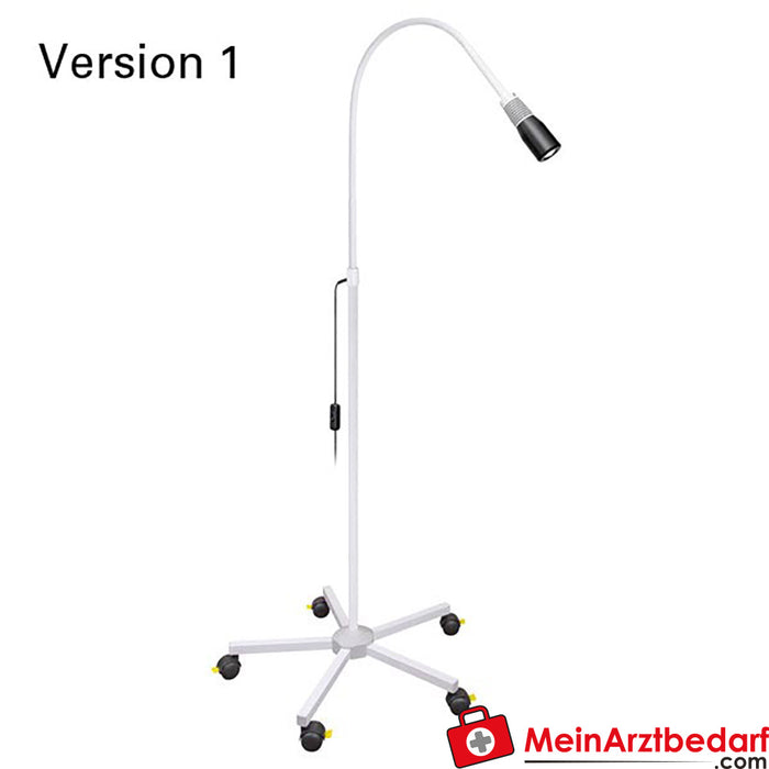 LUXAMED LED examination light FOCUS on 5-foot stand, white