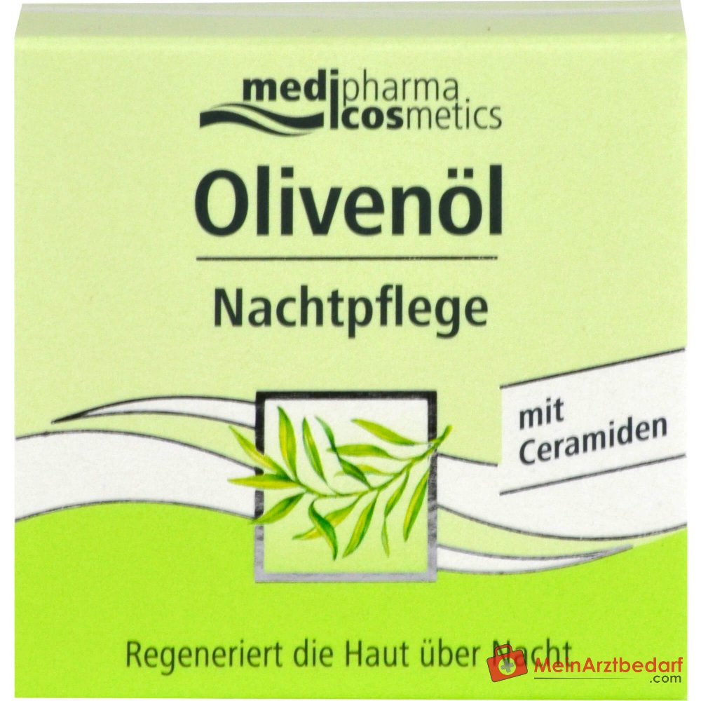 medipharma cosmetics Olivenöl Nachtpflege Creme, 50 ml
