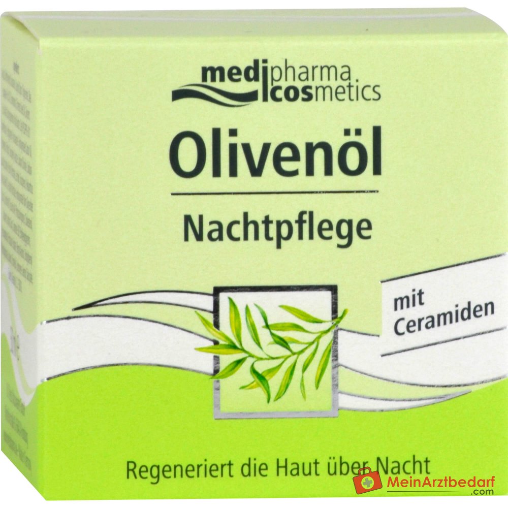 medipharma cosmetics Olivenöl Nachtpflege Creme, 50 ml