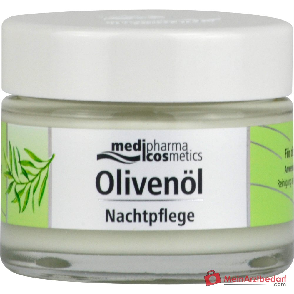 medipharma cosmetics Olivenöl Nachtpflege Creme, 50 ml