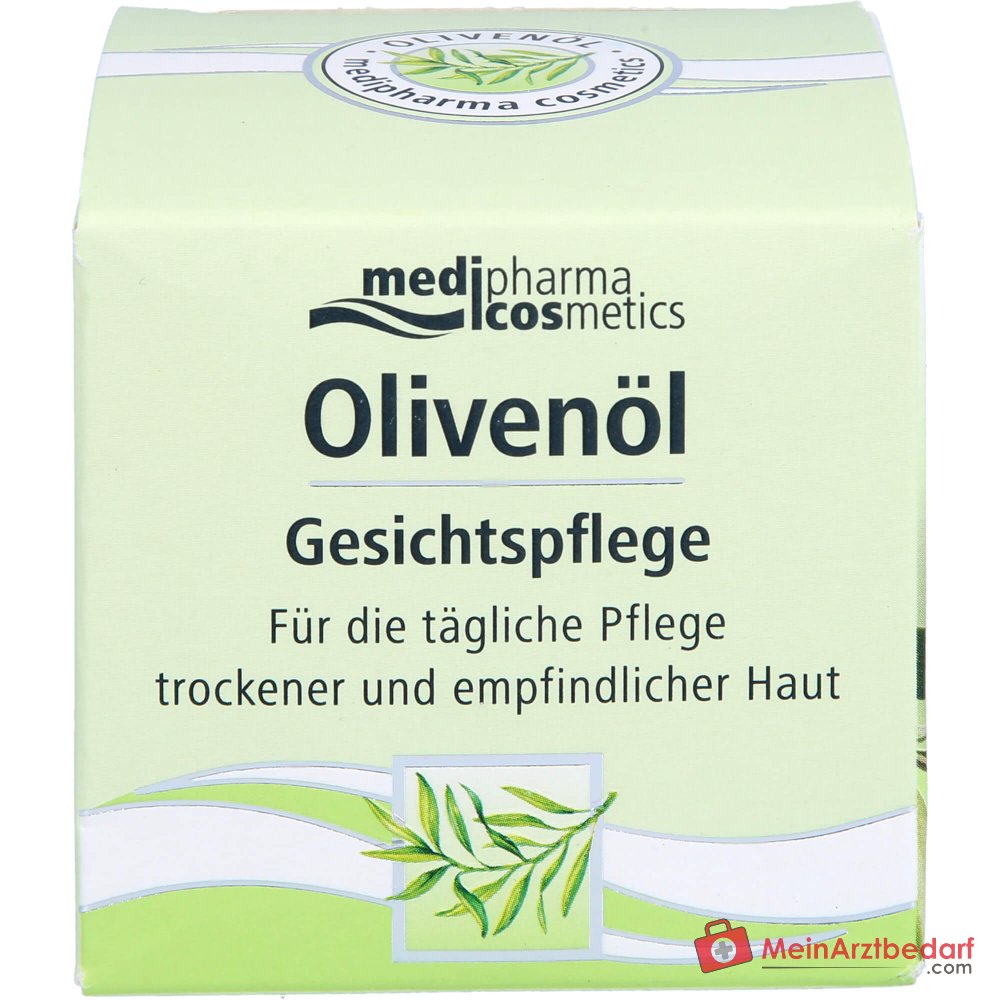 medipharma cosmetics Olivenöl Gesichtspflege Creme, 50 ml