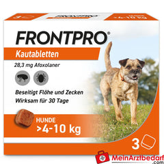 Frontpro 28mg Hunde 4-10kg 3 St.