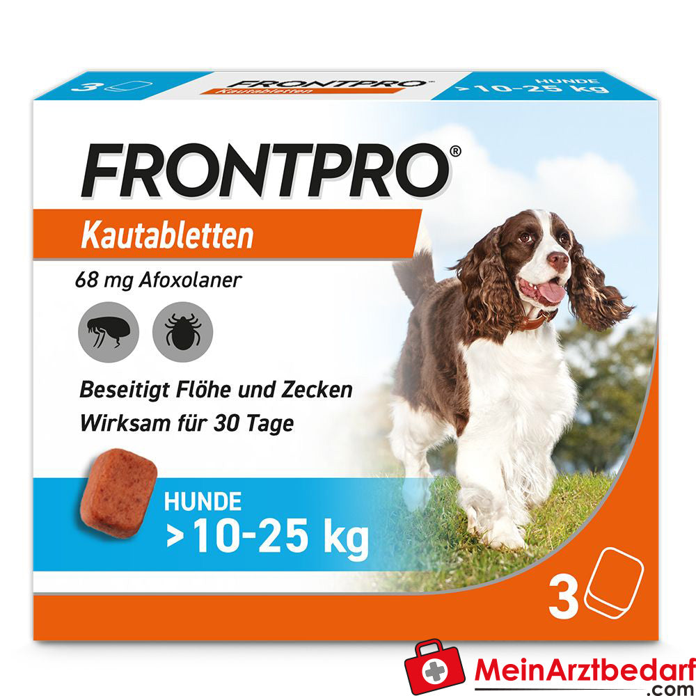 Frontpro 68mg Hund 10-25kg 3 St.