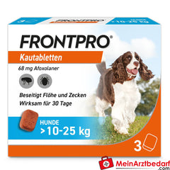 Frontpro 68mg Hund 10-25kg 3 St.