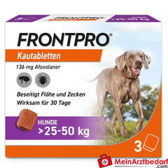 Frontpro 136mg Hund 25-50 3 St.