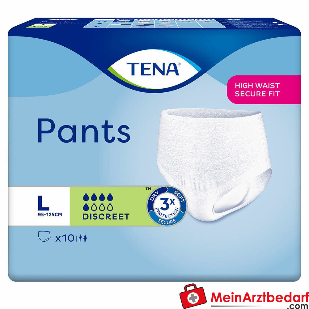 TENA Pants Discreet L bei Inkontinenz.
