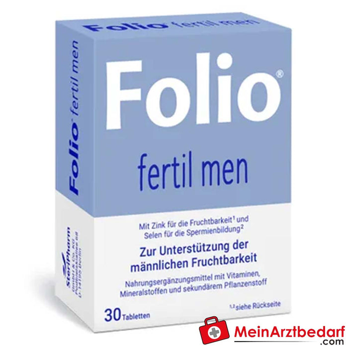 Folio® fertil men comprimidos recubiertos con película, 30 uds.