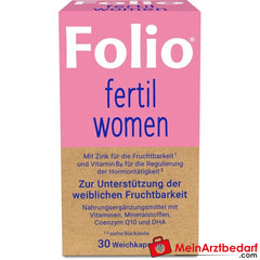 Folio® fertil women Filmtabletten, 30 St..
