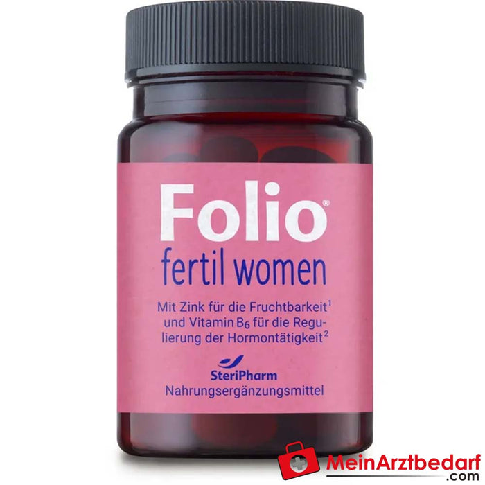 Folio® fertil women comprimidos revestidos por película, 30 unidades.