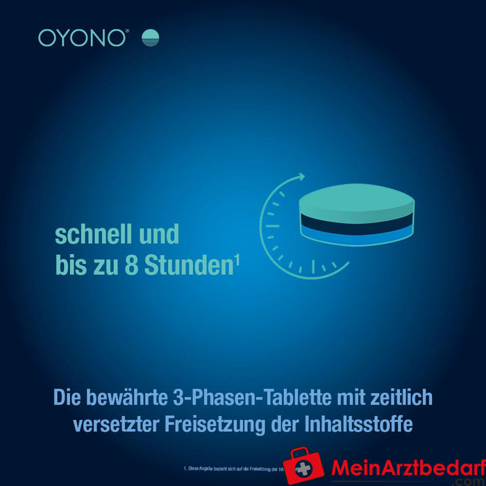 OYONO® Nacht Intens mit 1,9mg Melatonin und Ashwagandha, Baldrian, Lavendel