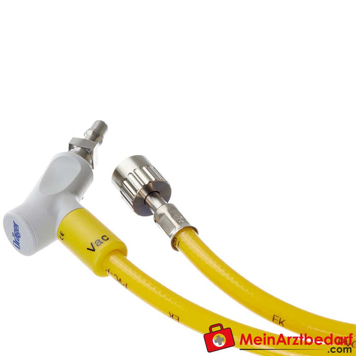 Dräger ZV hoses with NIST connection according to German standard for O2/AIR/VAC/N2O