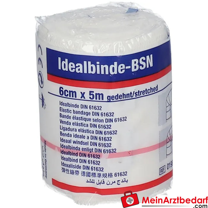 bmp-Idealbandage® 6 厘米 x 5 米，1 件。