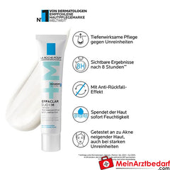 La Roche Posay Effaclar Duo+M|gegen Pickel, Mitesser und Unreinheiten mit Anti-Rückfall-Effekt, 40ml.