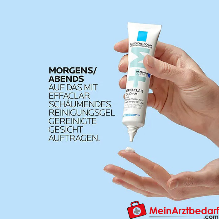 La Roche Posay Effaclar Duo+M|gegen Pickel, Mitesser und Unreinheiten mit Anti-Rückfall-Effekt, 40ml