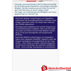 Doppelherz Nachtruhe Baldrian Schlaf-Dragees.