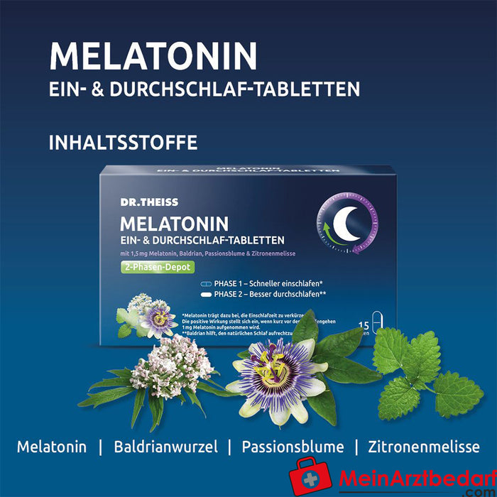 DR. THEISS MELATONIN SLEEP-IN &amp; SLEEP-THROUGH TABLETLER