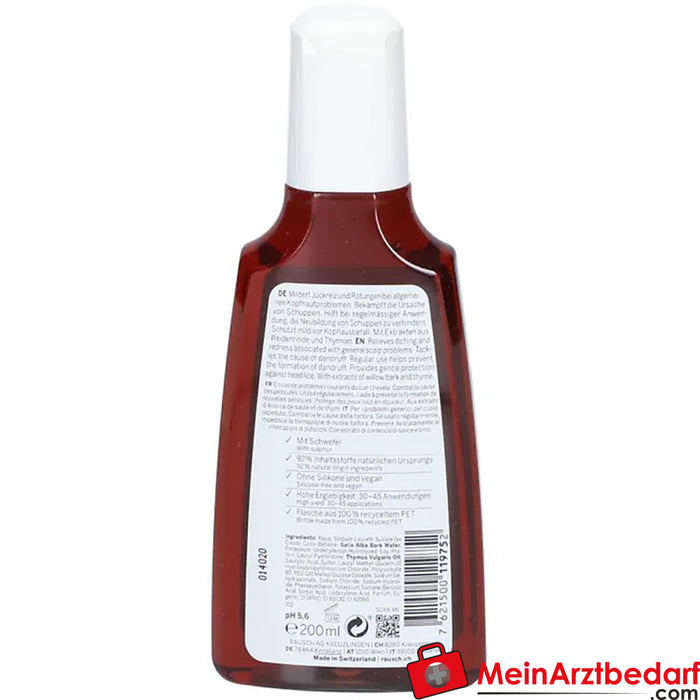 RAUSCH special shampoo with willow bark, 200ml
