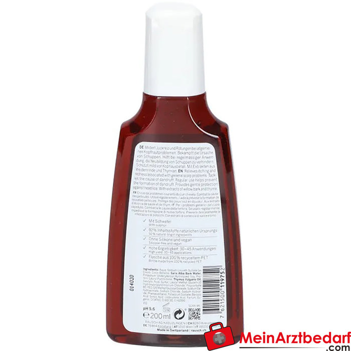 RAUSCH speciale shampoo met wilgenbast, 200ml