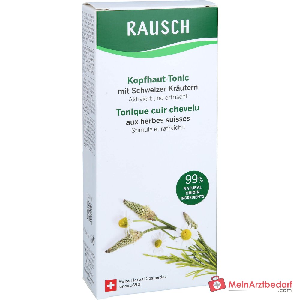 Rausch Kopfhaut-Tonic mit Schweizer Kräutern, 200 ml.