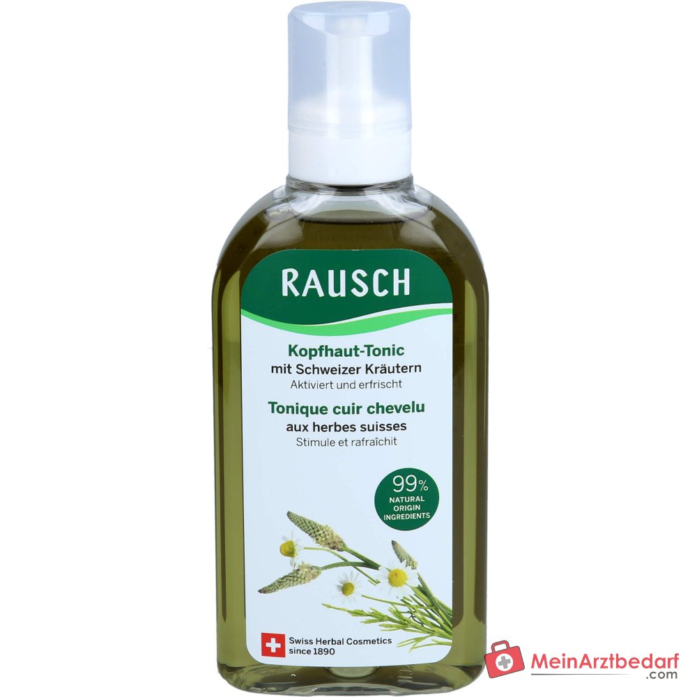 Rausch Kopfhaut-Tonic mit Schweizer Kräutern, 200 ml.