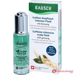 Rausch Coffein-Kopfhaut-Intensiv-Fluid mit Ginseng, 30 ml.