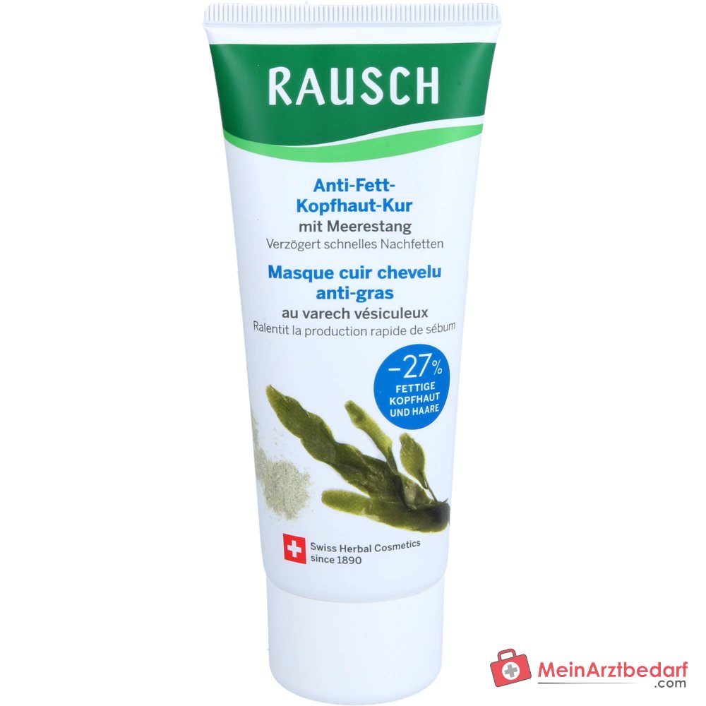 Rausch Anti-Fett-Kopfhaut-Kur mit Meerestang, 100 ml.