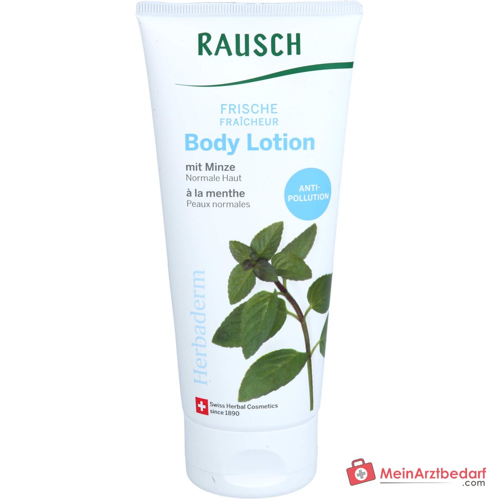 Rausch Frische Body Lotion mit Minze, 200 ml.