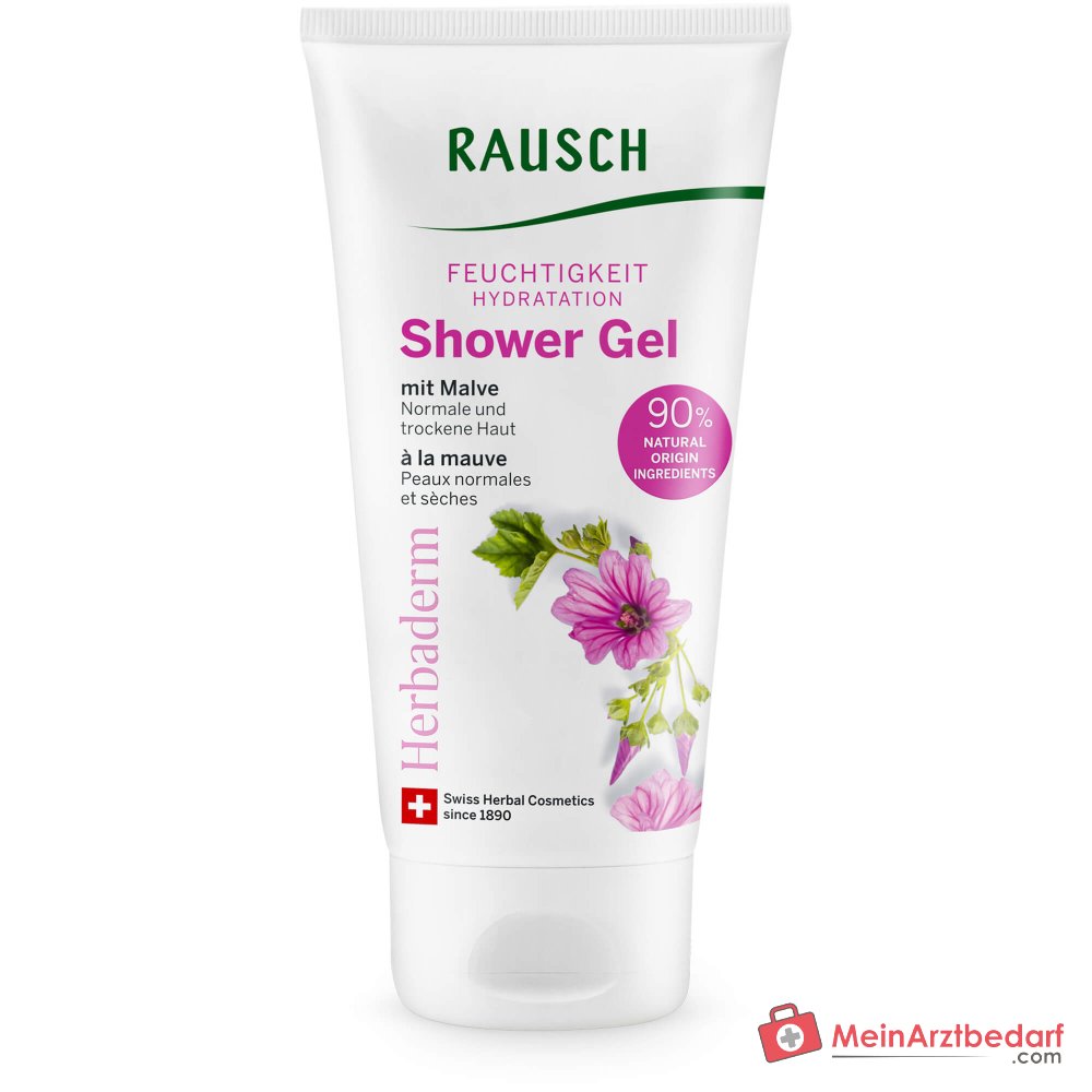 Rausch Feuchtigkeit Shower Gel mit Malve, 50 ml.