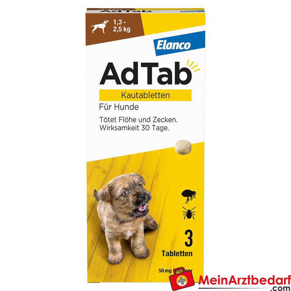 Adtab kauwtabletten voor honden, 3 st.