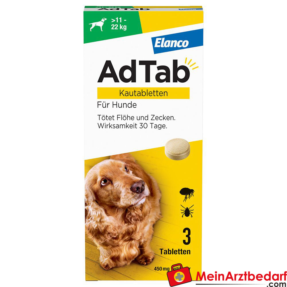 Adtab 450mg Hund 11-22kg 3 St.