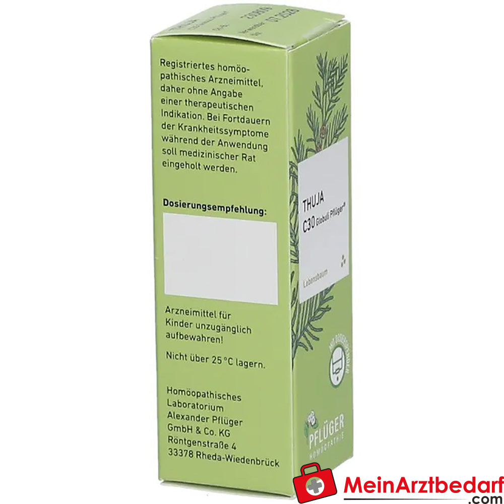 Thuja extern Globuli Pflüger®.