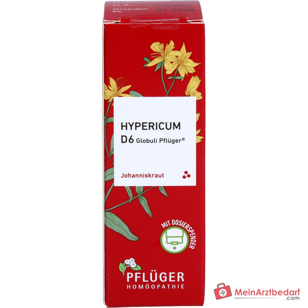 Pflüger Hypericum D6 globuli 10 g
