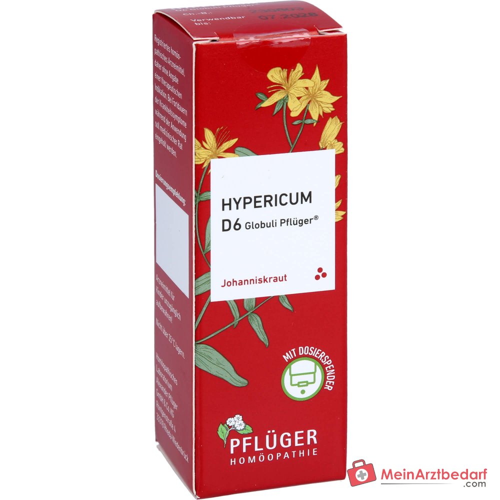 Pflüger Hypericum D6 globuli 10 g