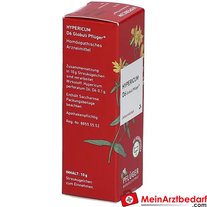 Hypericum D6 Globules Pflüger® (en allemand)