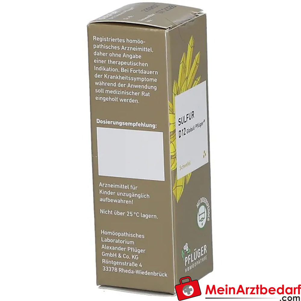 Sulfur D12 Globuli Pflüger®.