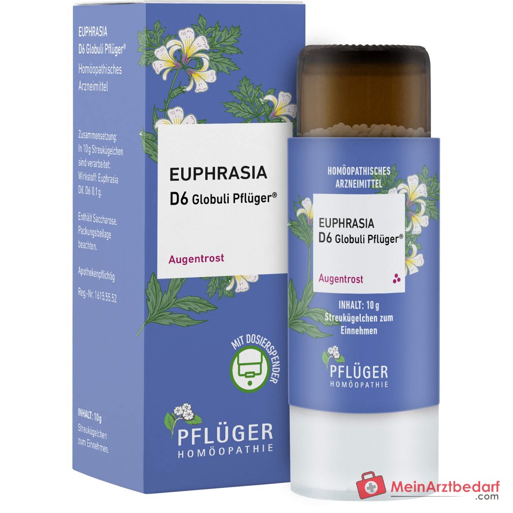Pflüger Euphrasia D6 globuli 10 g