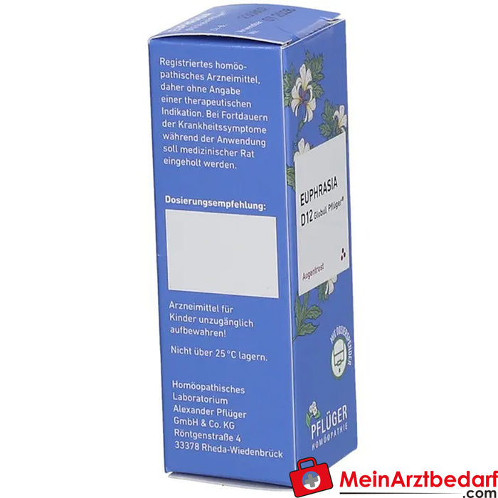 Euphrasia D12 Globules Pflüger® (en allemand)