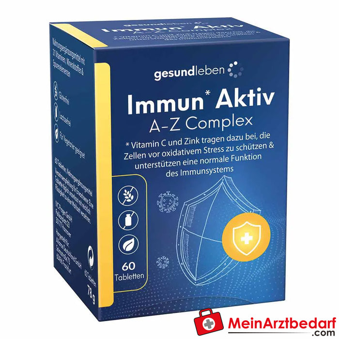 gesund leben A-Z Vitality Tablets, 60 Cápsulas