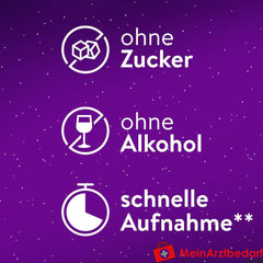 WICK ZzzQuil Gute Nacht Melatonin Spray ohne Zucker und Alkohol, vegan - Lavendel- und Orangengeschmack, 30ml.