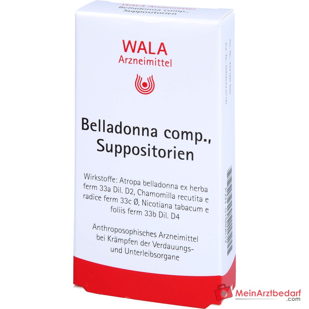 WALA Belladonna comp. zetpillen, 10 st.