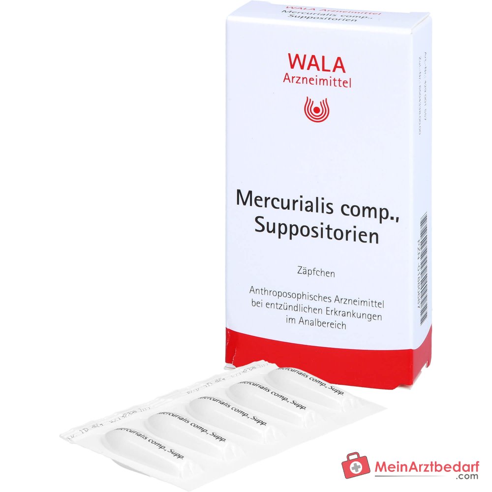 WALA Mercurialis comp. Zetpillen, 10 st.