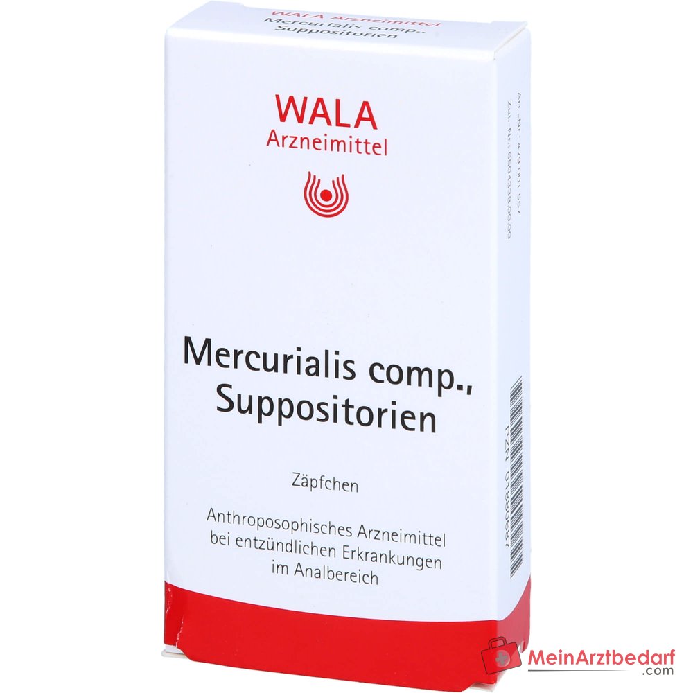 WALA Mercurialis comp. Suppositorien, 10 St.