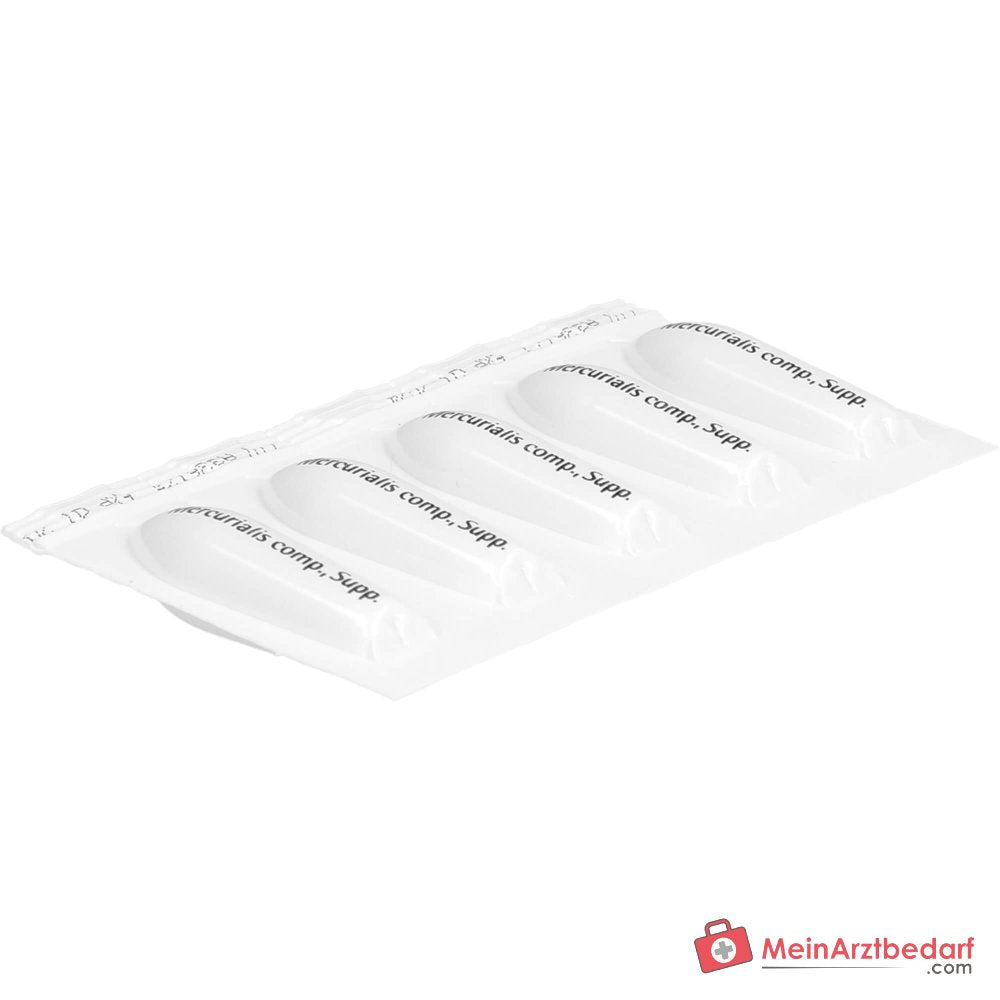 WALA Mercurialis comp. Suppositorien, 10 St.