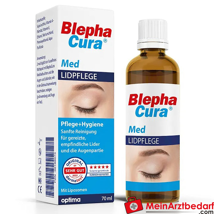 BlephaCura® Med 眼睑悬浮液，70 毫升