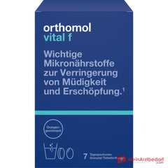Orthomol Vital F Kombipackung, 1 Packung (7 Tagesportionen).