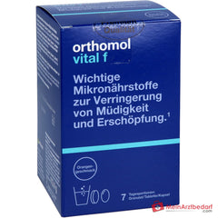 Orthomol Vital F Kombipackung, 1 Packung (7 Tagesportionen).