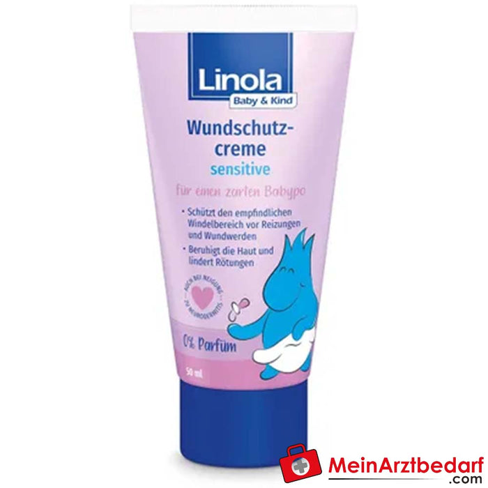 Linola Baby &amp; Child Crema protettiva per ferite sensibili, 50ml