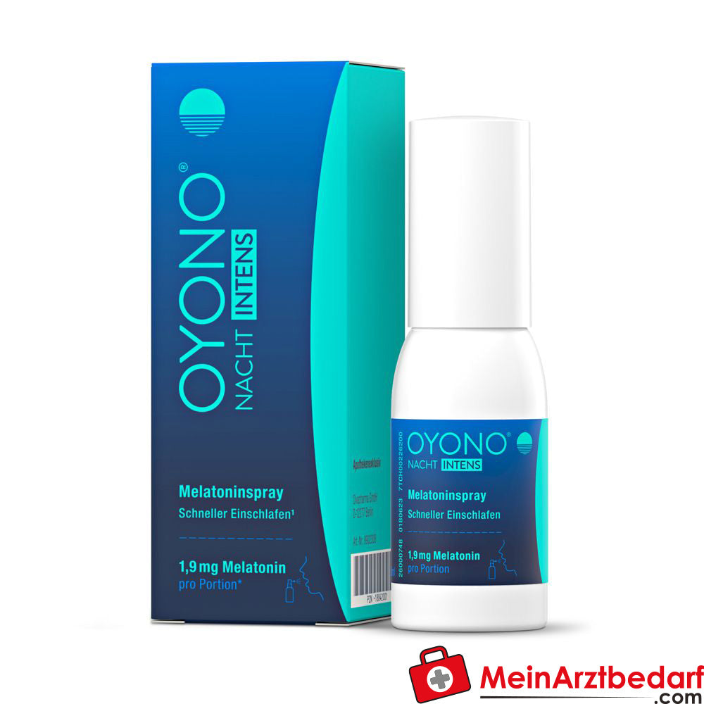 OYONO® NACHT INTENS Melatoninspray - 1,9 mg Melatonin.
